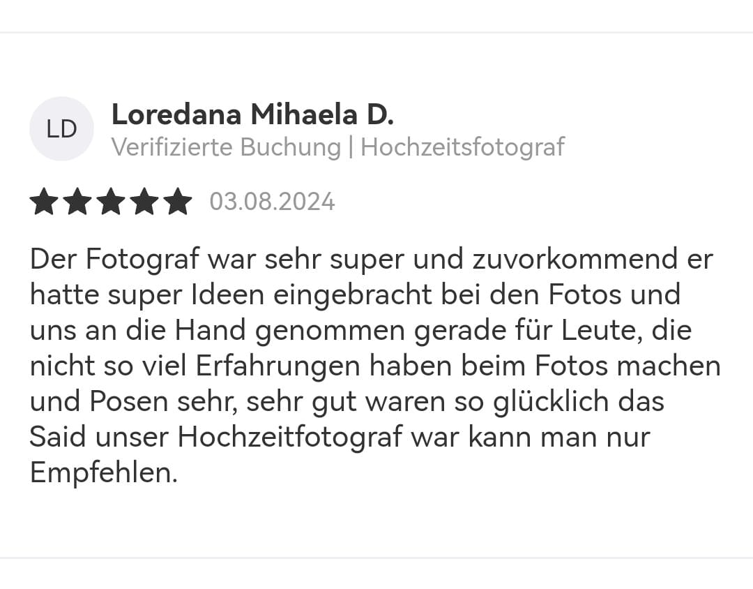 Hochteitsfotograf und videograf in Frankfurt